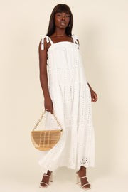 Danna Dress - White | Petal & Pup (US)