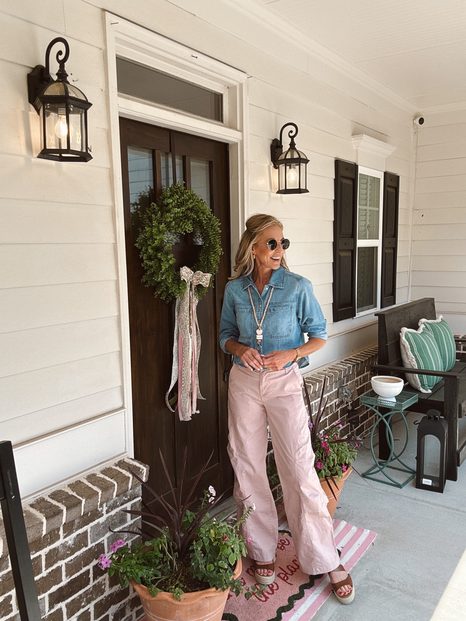 Women’s wide leg cargo pants in sizes extra small to 4X comes in two different colors under $22 wearing it with the perfect cropped denim top also under $22 wearing an extra small in both

#LTKootd #LTKgrwm #LTKmomlife