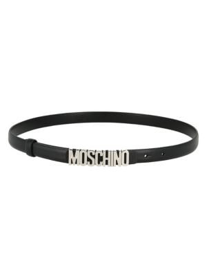 Slim Logo Leather Belt | Saks Fifth Avenue OFF 5TH