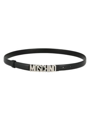 Slim Logo Leather Belt | Saks Fifth Avenue OFF 5TH