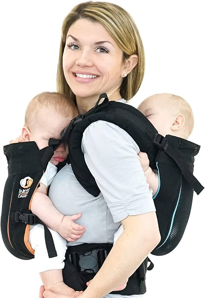 TwinGo Carrier - Air Model - Classic Black - Great for All Seasons - Breathable Mesh - Fully Adju... | Amazon (US)