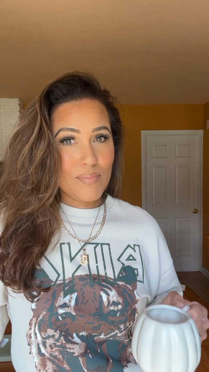 One of my favorite graphic sweatshirts, ANINE BING, tiger sweatshirt, mom style, casual style, elevated outfit, easy outfit. Seen wearing in my recent “mom life” Reel on IG @laidbackluxelife I’m 5’10” wearing the size small, size up 1-2 sizes for a more oversized look. I also love these white pumpkin mugs I picked up at Target which are perfect for fall and Halloween, neutral home decor, neutral home, LaidbackLuxeLife

Sweatshirt: S

Follow me for more fashion finds, beauty faves, and lifestyle, home decor, sales and more! So glad you’re here!! XO, Karma

#LTKHalloween #LTKhome #LTKstyletip