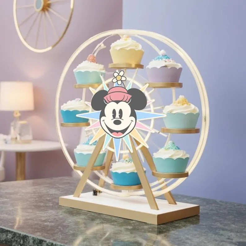 Printable Minnie's Fun Wheel Label, Minnie Birthday, Disneyland Party Decoration, Minnie's Fun Wh... | Etsy (US)