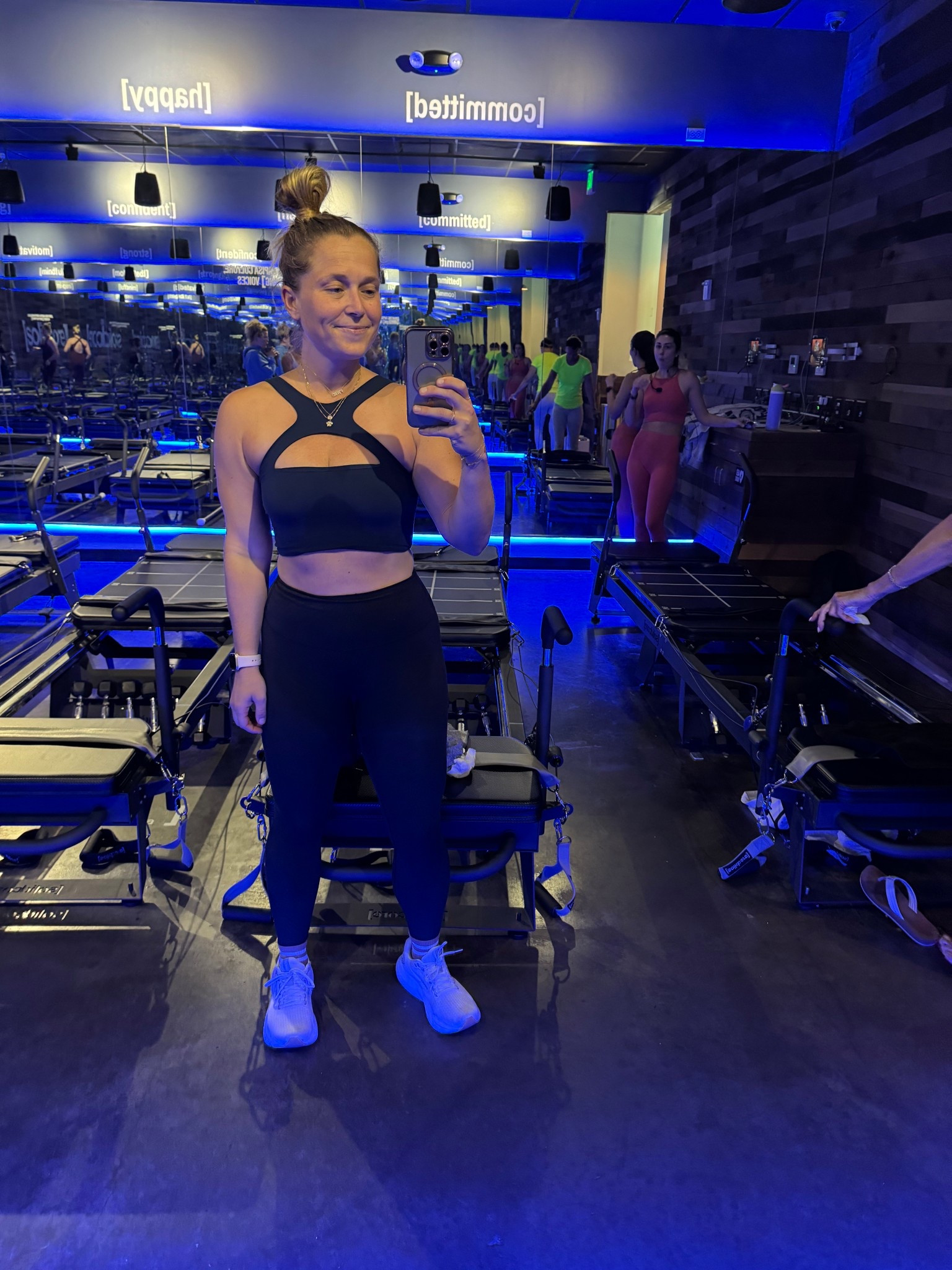 You can wear it in the front or flip it around. Very good boob padding too - actually like “clips” in on the side - very smart lululemon! 

#LTKActive #LTKTravel #LTKSeasonal