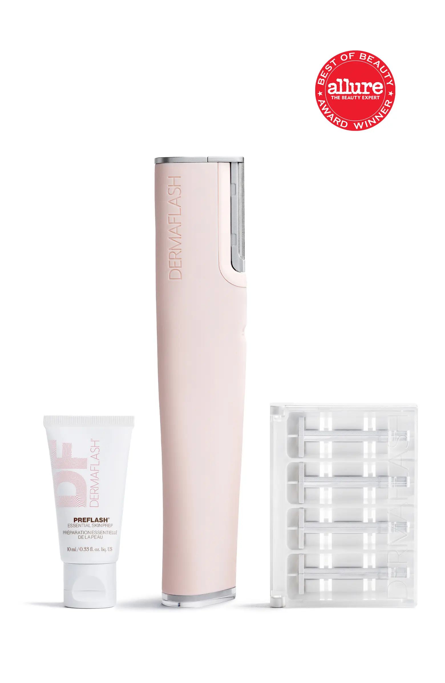 DERMAFLASH LUXE+ Advanced Sonic Dermaplaning & Peach Fuzz Removal Set | Nordstrom | Nordstrom