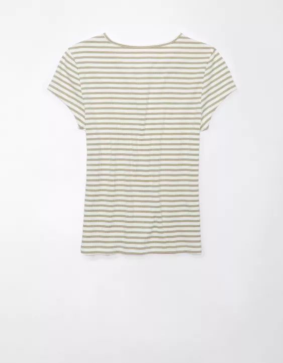 AE Hey Baby Ribbed T-Shirt | American Eagle Outfitters (US & CA)