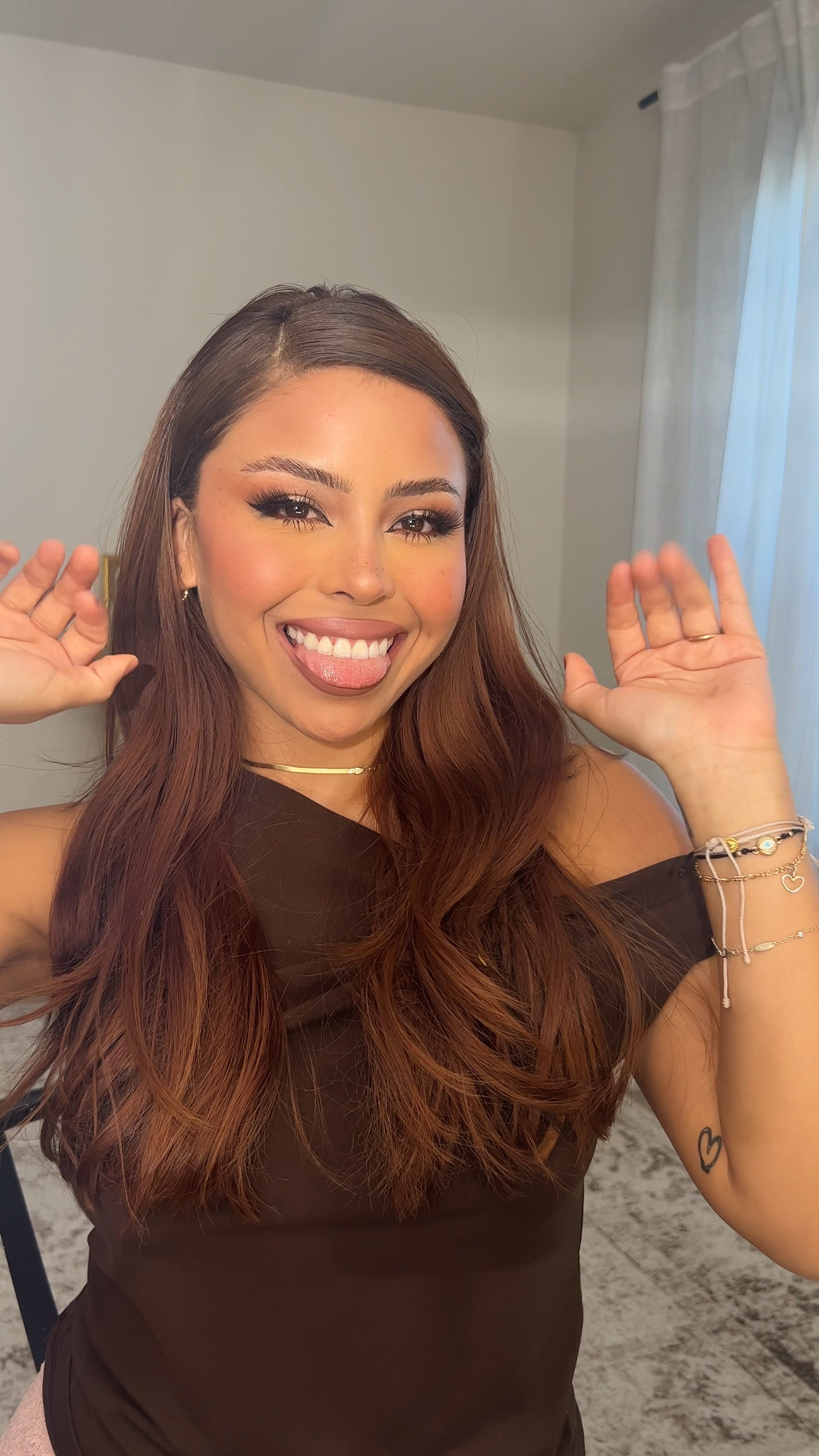 Cinnamon girl makeup 