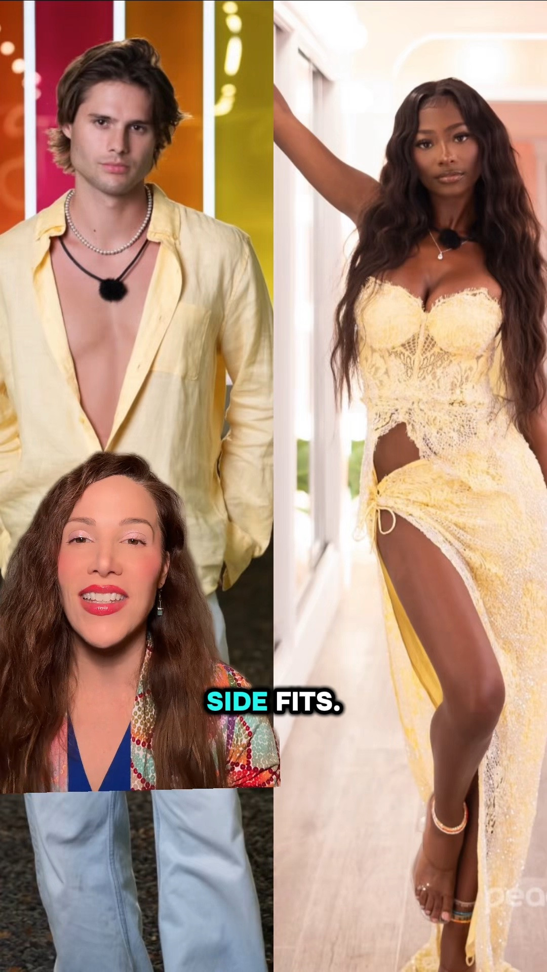 Trinity and Bryce coordinating butter yellow outfits on Love Island USA

#LTKMens #LTKootd #LTKWedding