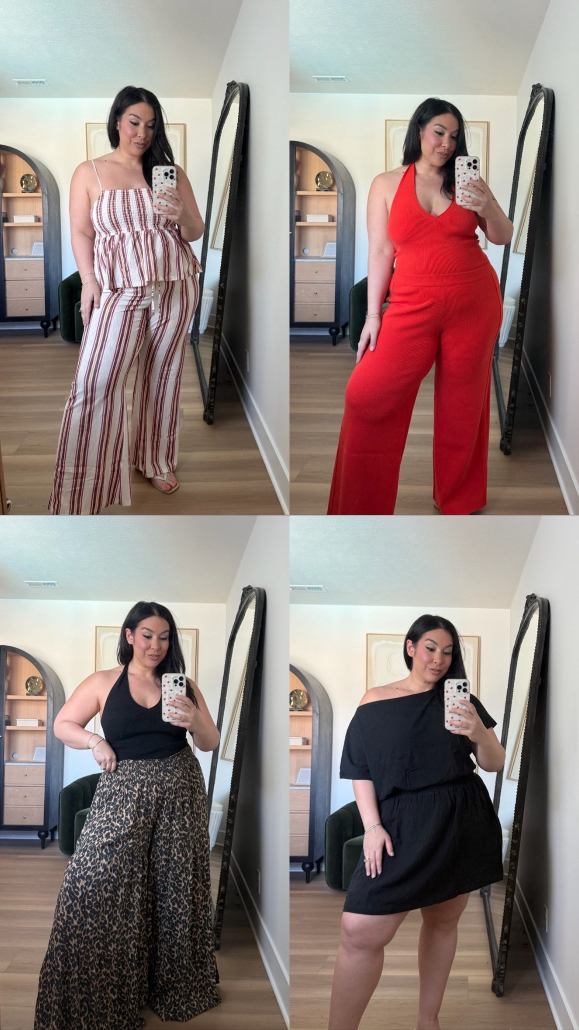 Midsize spring outfit round up! - - - Soft pants, flowy pants, matching set, casual outfit, midsize outfit, postpartum outfit, aerie outfit, spring dress, flowy dress

#LTKSeasonal #LTKootd #LTKMidsize