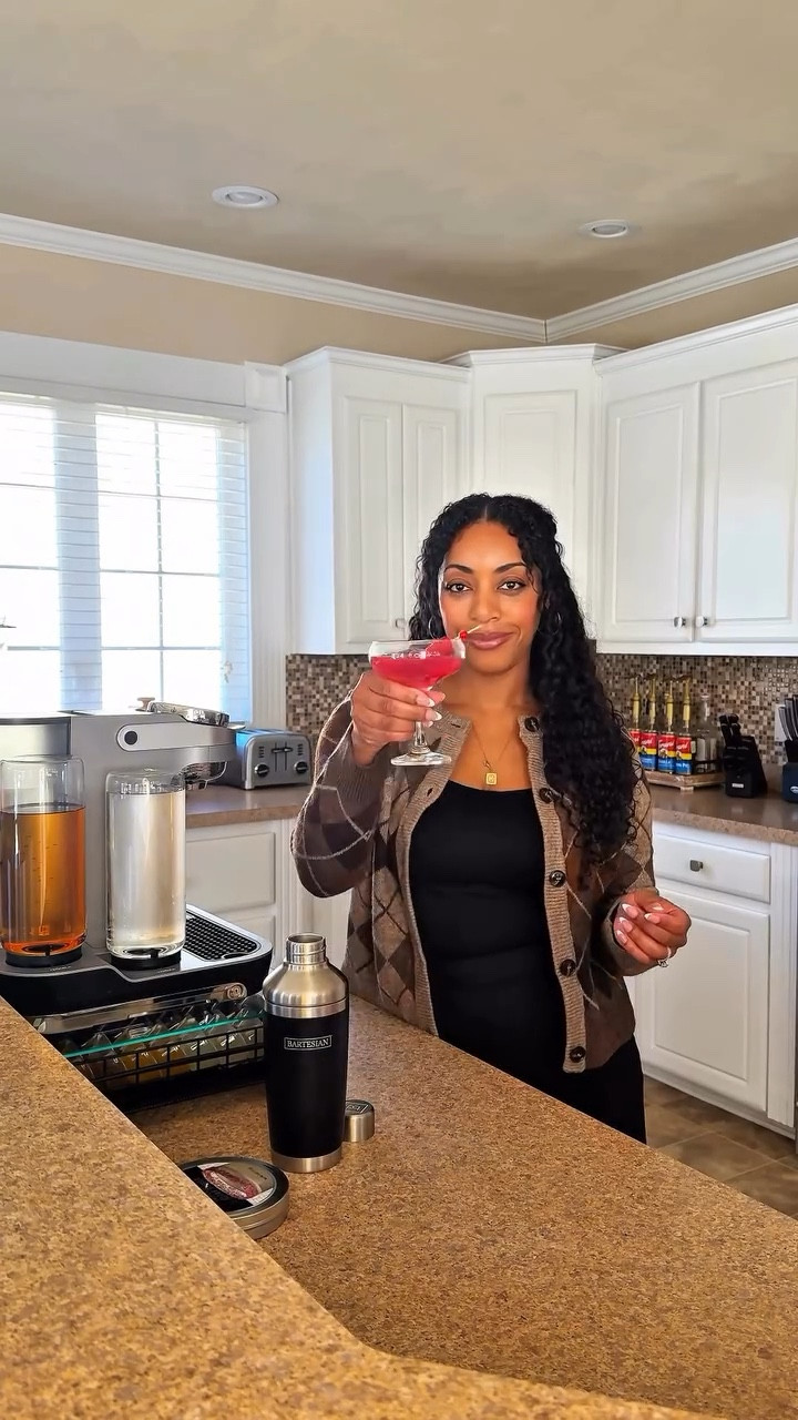 Happy hour at home is made easy with the @bartesian professional cocktail maker. They have so many options for mocktails, cocktails and more. Check my LTK for more info and details.#bartesianpartner #cocktails #cocktailmaker #happyhour