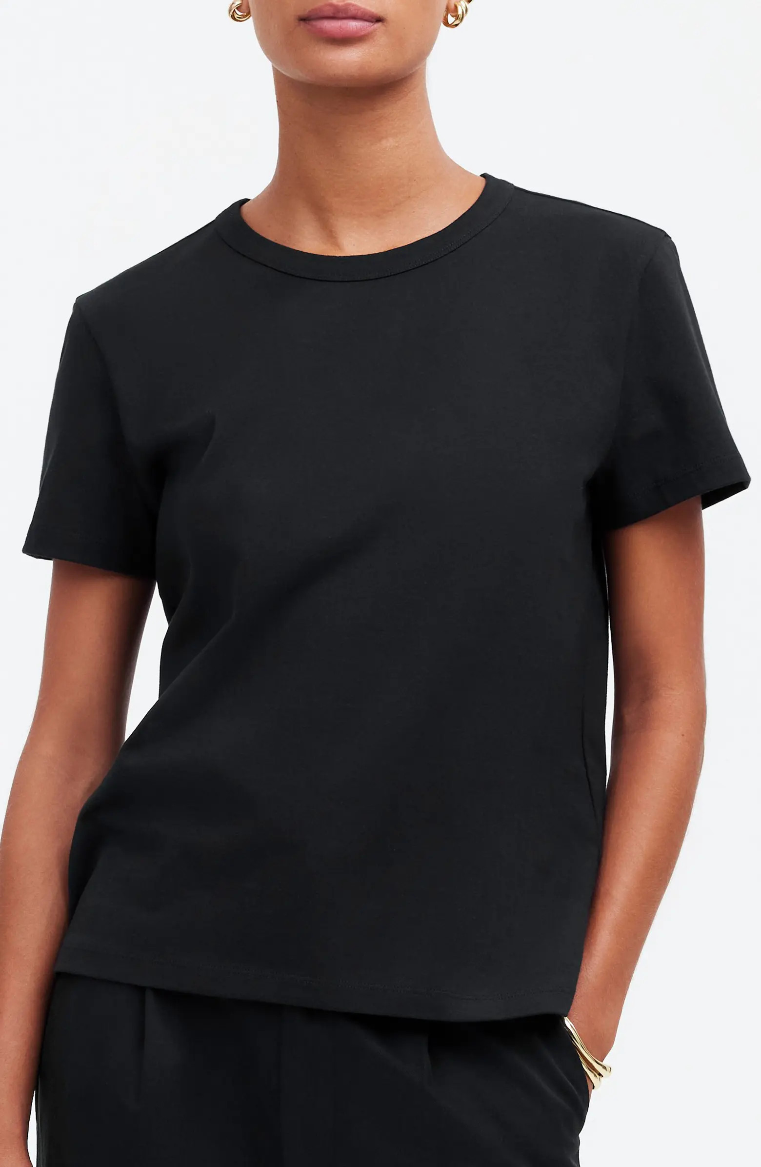 Madewell Perfect Crewneck T-Shirt | Nordstrom | Nordstrom