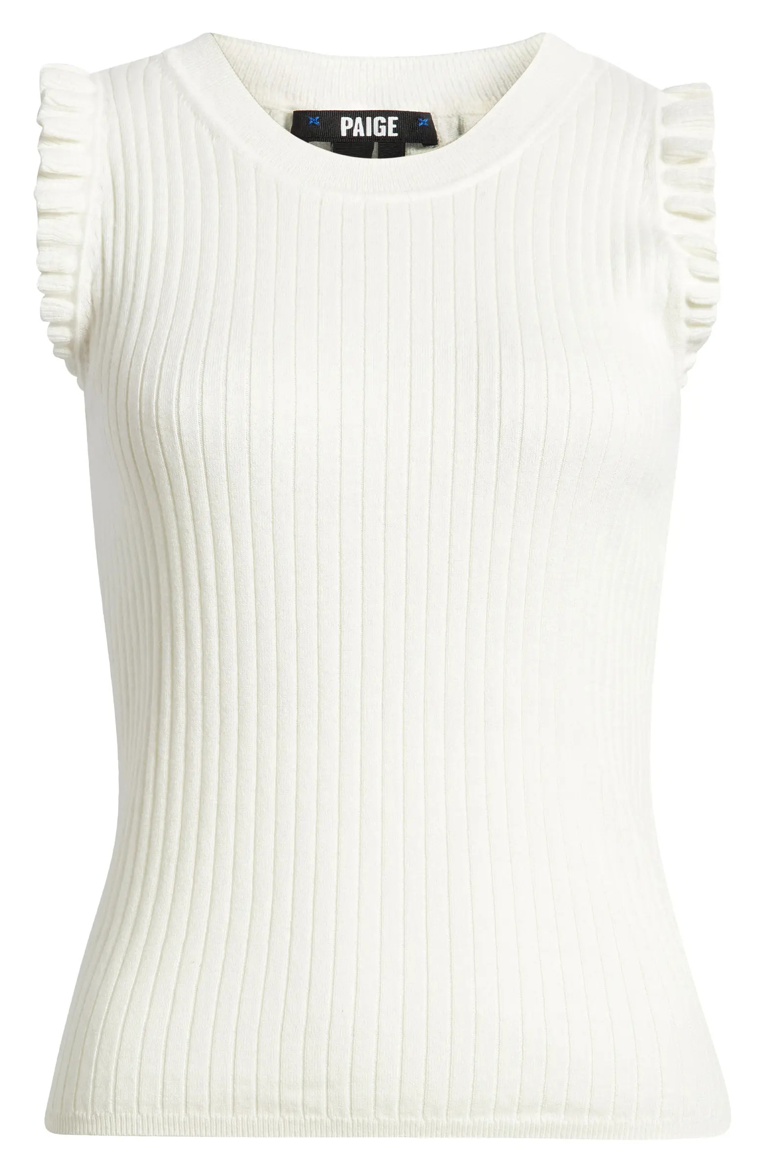 Somi Sleeveless Cotton Blend Sweater | Nordstrom