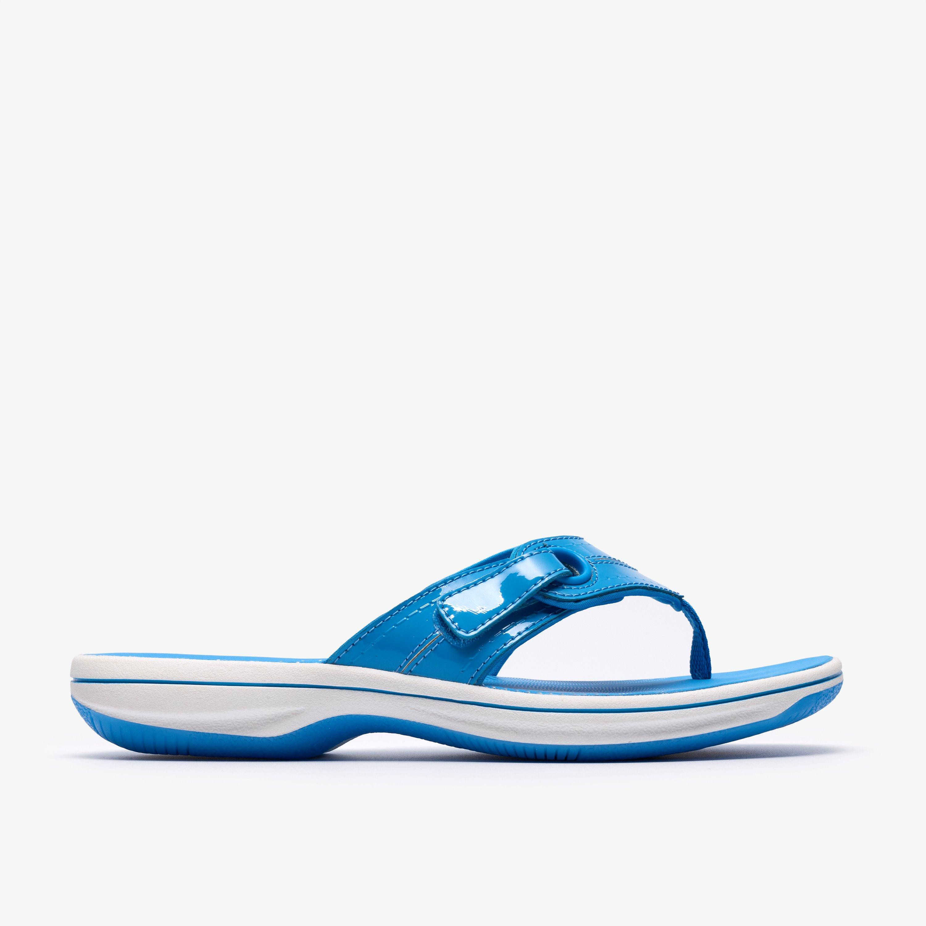 Womens Breeze Reyna Bright Blue Flip Flop | Clarks | Clarks (US)