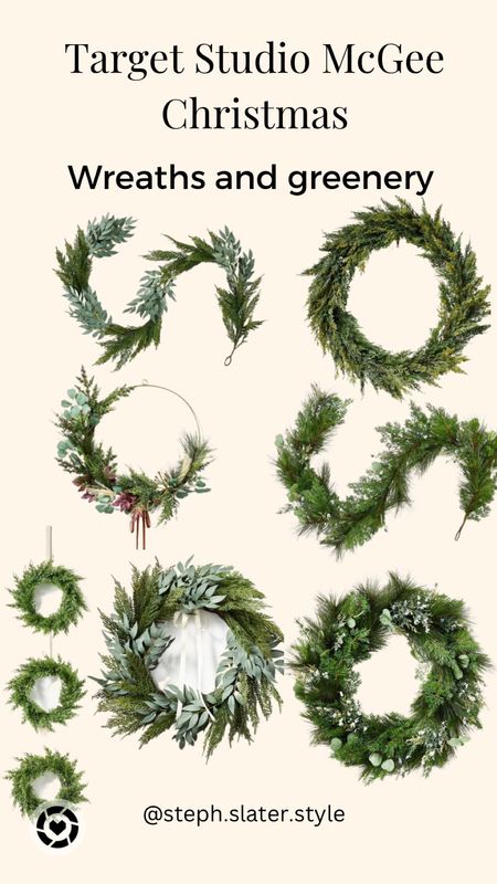 Target Studio McGee Threshold Christmas decor. Greenery and wreaths. Holiday. Decor. Decoration. Christmas 

Follow my shop @steph.slater.style on the @shop.LTK app to shop this post and get my exclusive app-only content!

#liketkit #LTKSeasonal #LTKunder100 #LTKHoliday
@shop.ltk
https://liketk.it/3S0UT

#LTKSeasonal #LTKHoliday #LTKhome