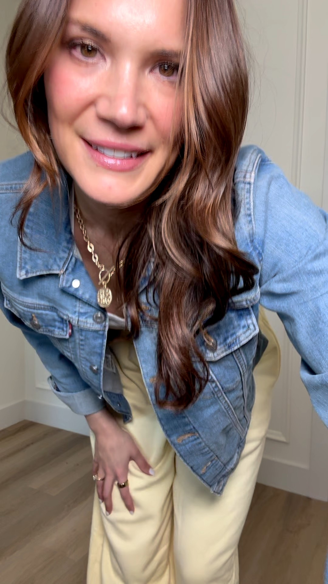 I absolutely love how this outfit turned out. I love putting on a denim jacket over w comfy outfit to elevate it! 

Comfy casual denim jacket yellow sweatpants sandals spring outfit winter to spring tall girl approved Stang and co 

#LTKTall #LTKootd #LTKSeasonal