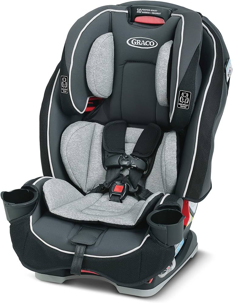 Graco SlimFit 3 in 1 Baby Car Seat, Slim Car Seat Design Saves Space in Your Back Seat, Rear Faci... | Amazon (US)