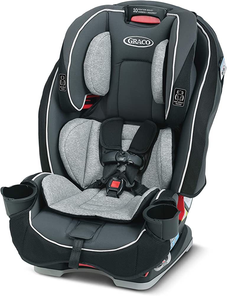 Graco SlimFit 3 in 1 Baby Car Seat, Slim Car Seat Design Saves Space in Your Back Seat, Rear Faci... | Amazon (US)
