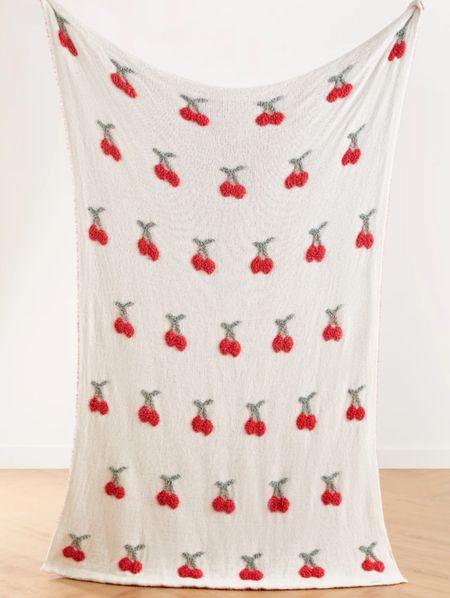 🍒 The styled collection spring drop
Fruit theme blankets
Buttery soft 
Cherry blanket 

#LTKSeasonal #LTKhome #LTKSpringSale