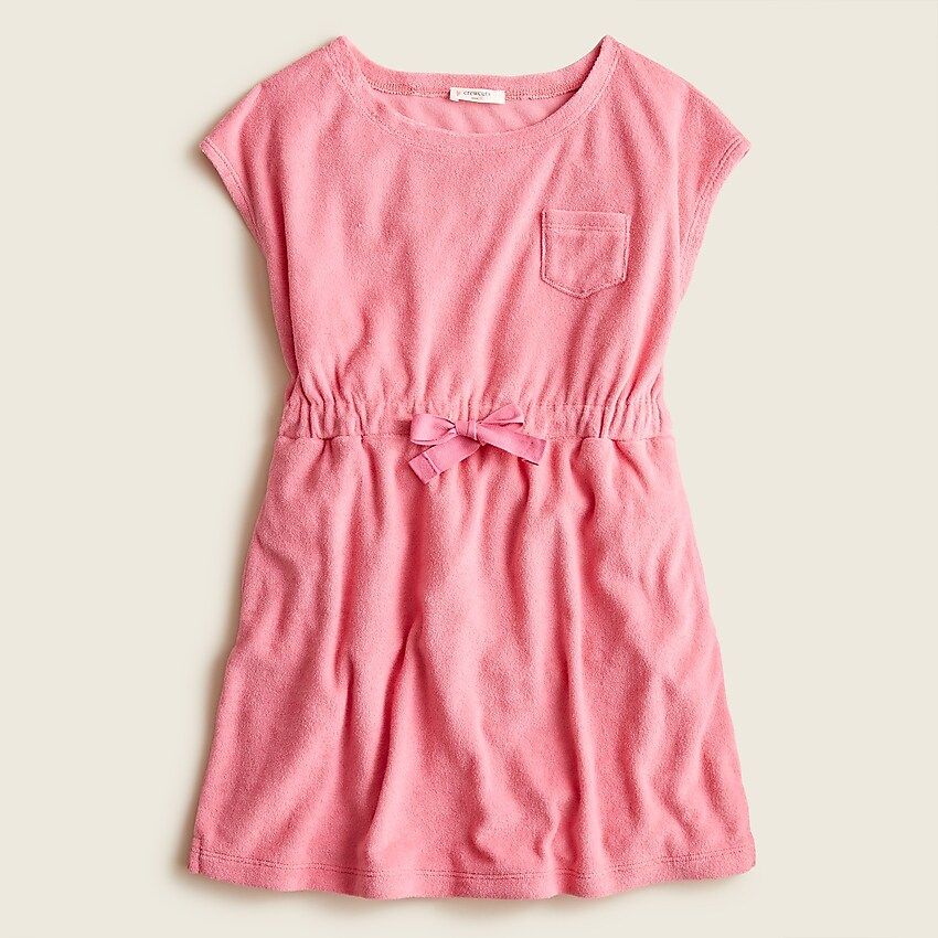 Girls' cover-up dress in towel terryItem BD993 
 
 
 
 
 There are no reviews for this product.Be... | J.Crew US