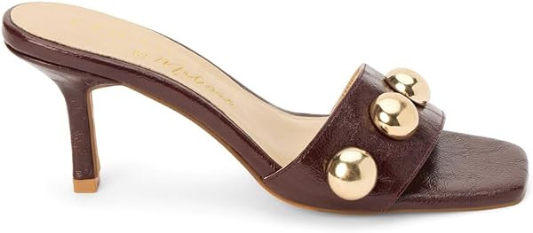 Coconuts by Matisse Womens Theo Kitten Casual Sandals Casual Mid Heel 2-3" - Black | Amazon (US)