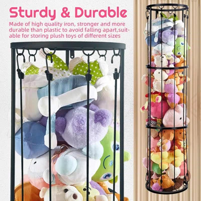 Metal Stuffed Animal Storage Holder | Wayfair North America
