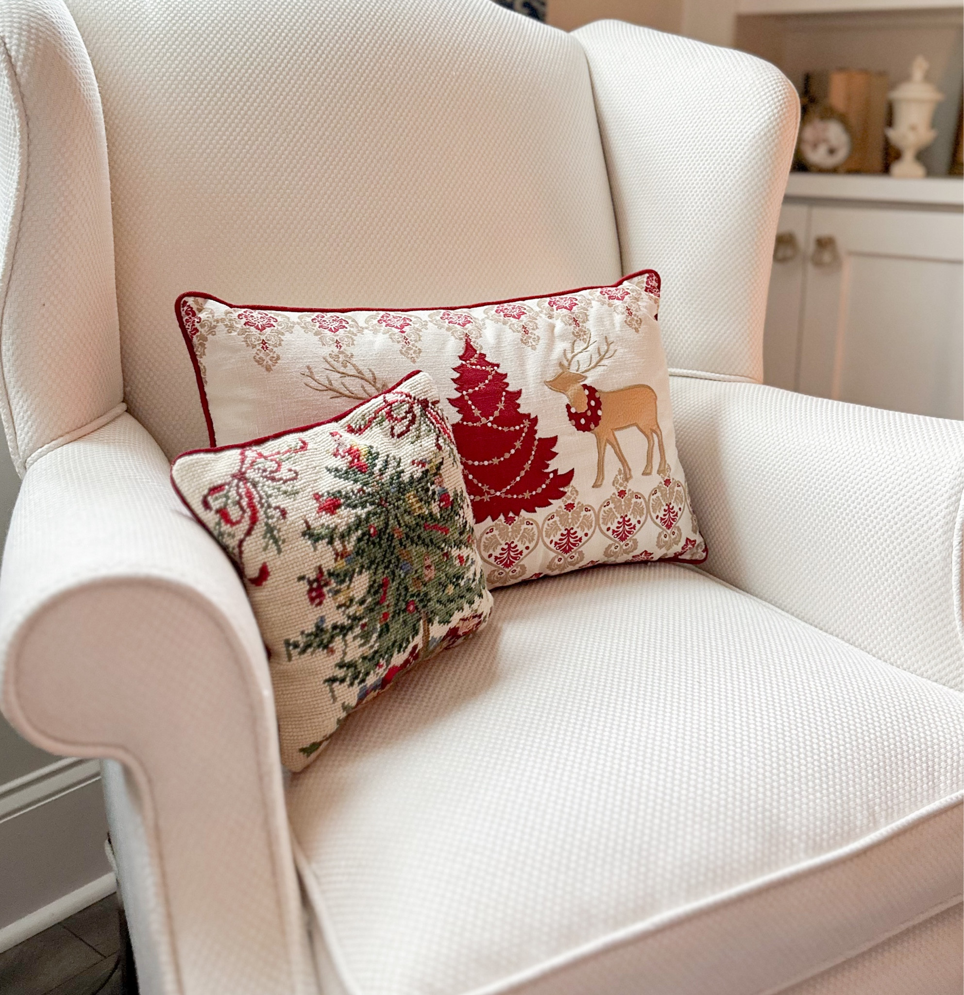 Thrifted and new items paired together to make a cozy corner 

#LTKSeasonal #LTKhome #LTKHoliday