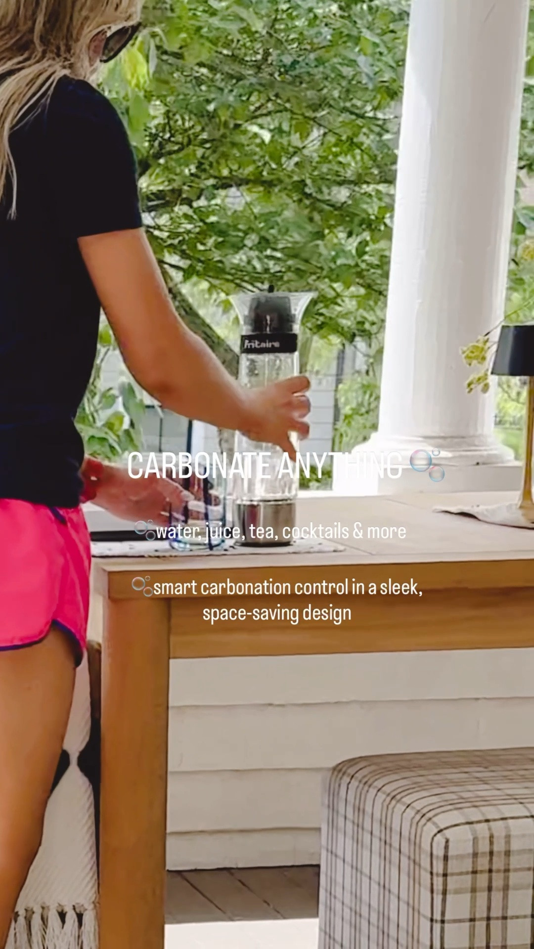 Obsessed with this sleek sparkling drink maker from Sabavi Home ✨🫧 You can carbonate almost anything: water, juice, tea, cocktails & more, while controlling the exact level of fizz every time. Plus, the compact design looks so chic in the kitchen. Perfect for a summer refresh and hosting season ☀️🥂 Use code KASIA10 for 10% off.

#LTKSeasonal #LTKdayinmylife #LTKstorytime