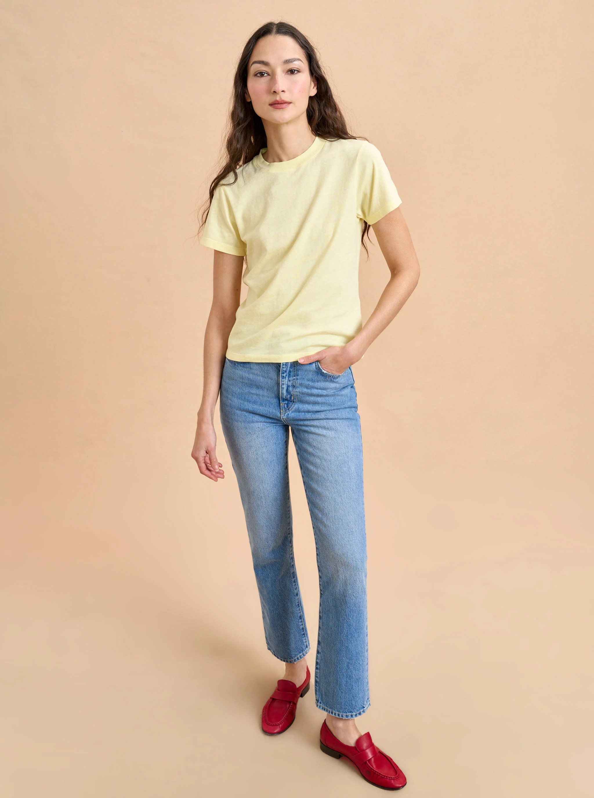 Butter Molly Tee | La Ligne | La Ligne