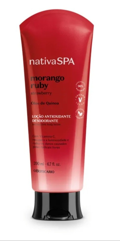 Loção Antioxidante Desodorante Corporal Nativa SPA Morango Com Vitamina C, a loção recupera a luminosidade da pele e reduz os danos causados pelos radicais livres.Boticário e suas promoções esse final de semana. 

#LTKhome #LTKbeauty #LTKbrasil