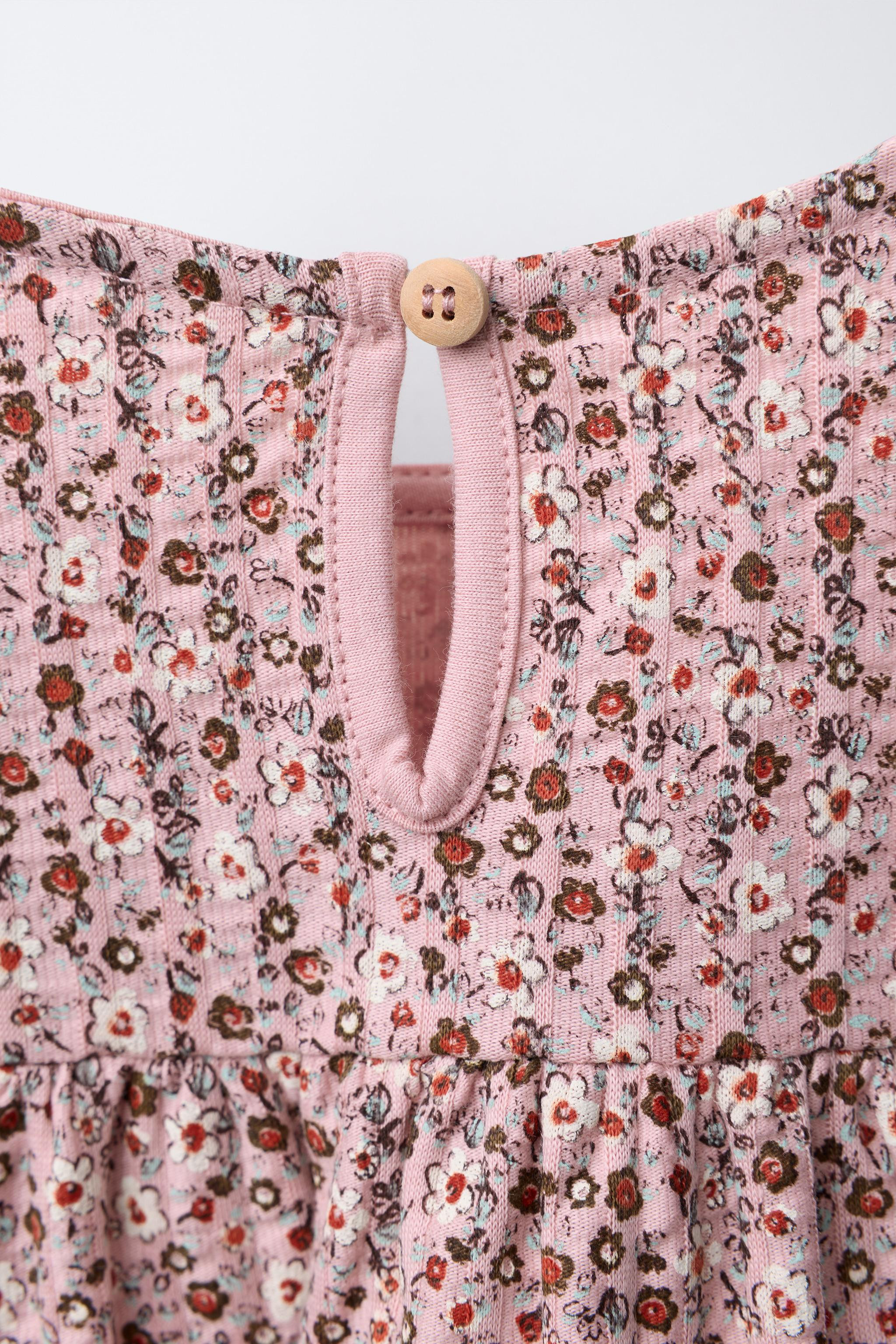 CROCHET FLORAL DRESS | Zara UK