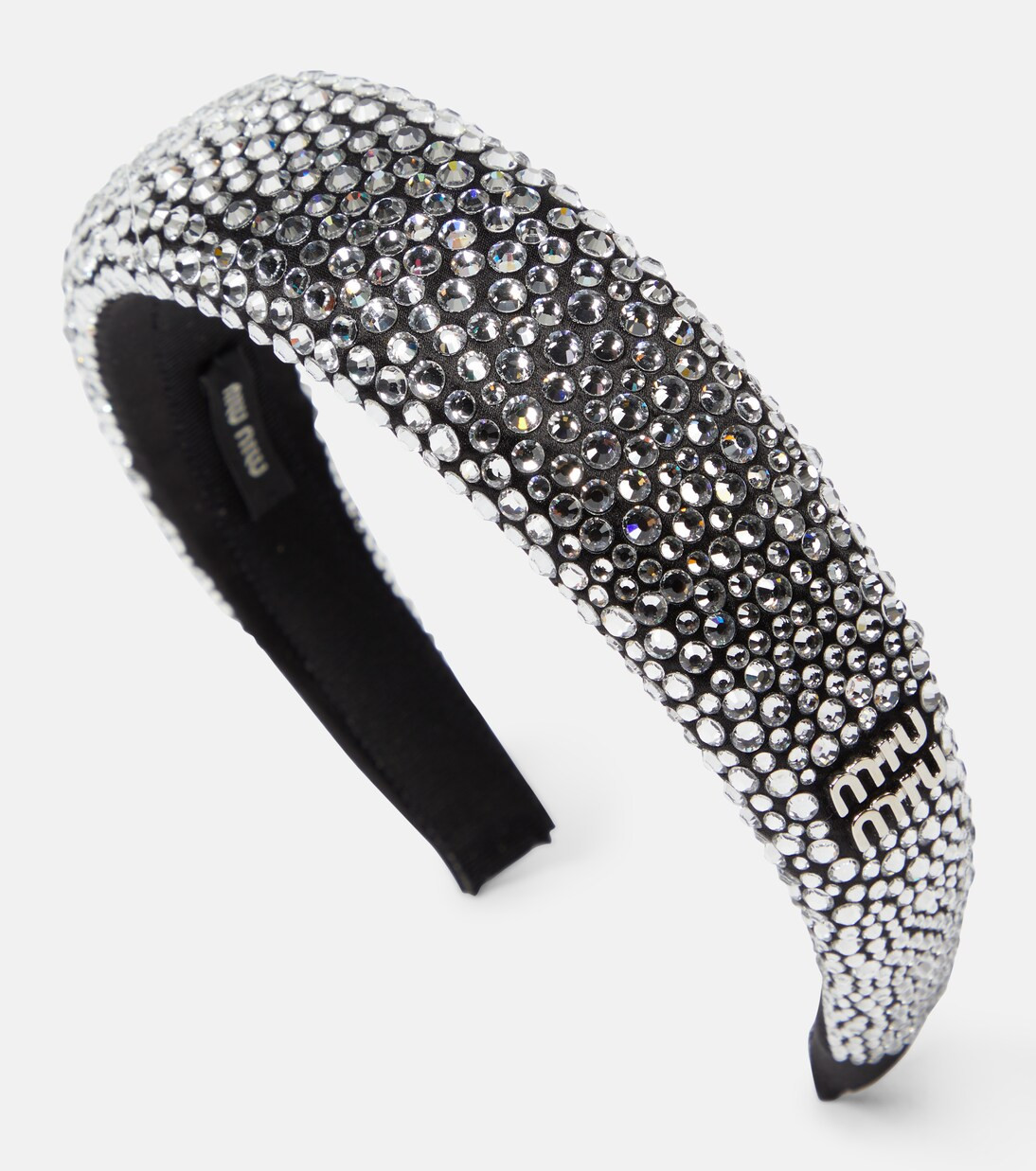 Cerchietto con cristalli e logo | Mytheresa (IT)