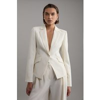 Petite Tailored Crepe Single Breasted Blazer Jacket | Debenhams UK