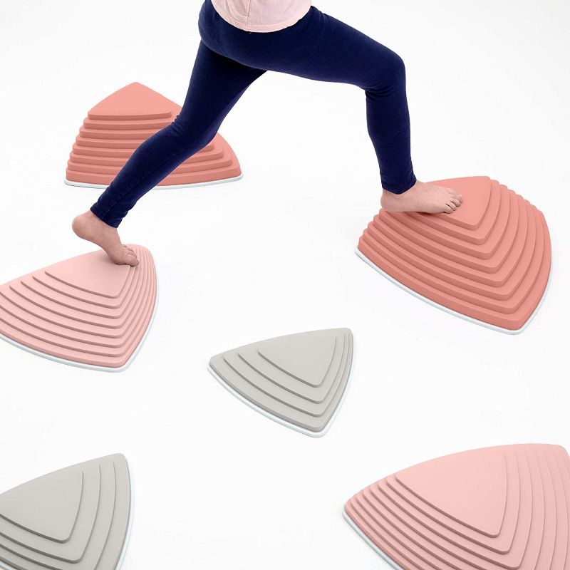 JumpOff Jo Rocksteady Balance Stepping Stones for Kids, Promotes Balance & Coordination, Set of 6... | Target