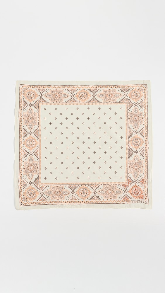 Faherty Star Geo Bandana Scarf | Shopbop | Shopbop