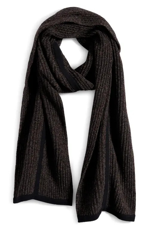 rag & bone Jensen Cashmere Scarf in Black Multi at Nordstrom | Nordstrom