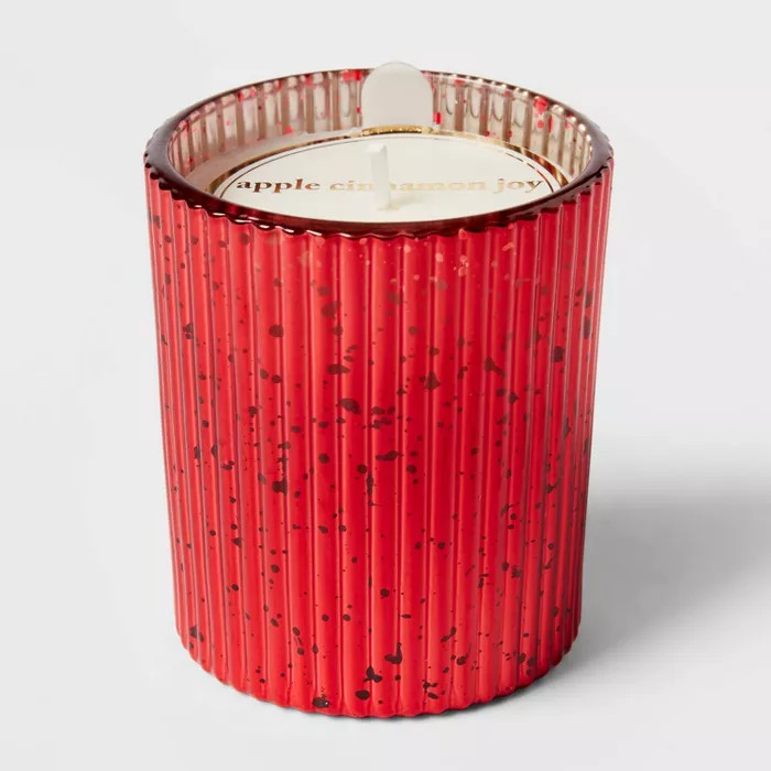 Mercury Jar Candle Apple Joy Cinnamon Red - Threshold™ | Target