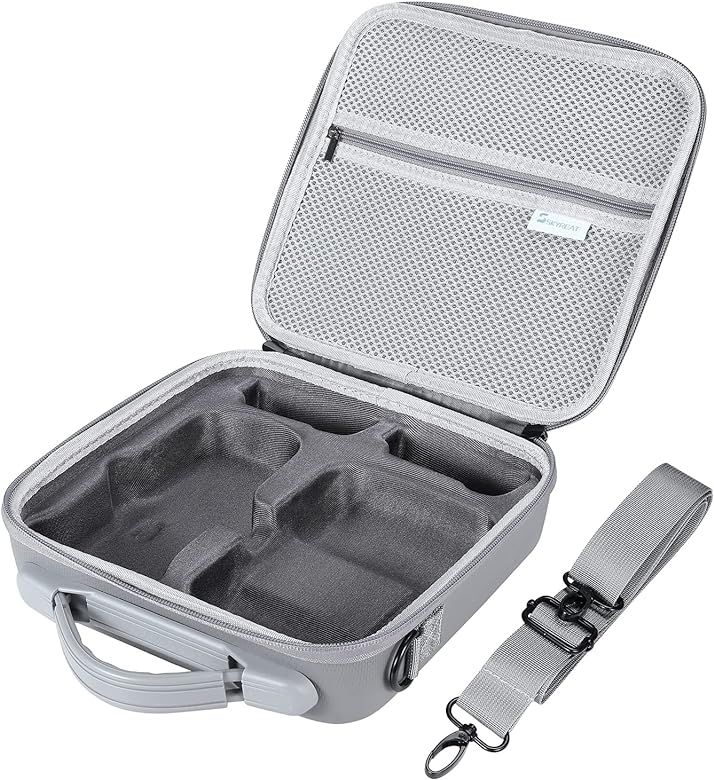 SKYREAT Mini 3 Pro Case for RCN1 Controller,PU Leather Hard Carrying Case Compatible with DJI Mini 3 | Amazon (US)