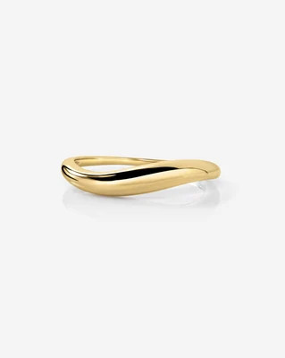 Petite Movement Cloud Ring 14k Yellow Gold in Size: 7.5 | Ring Concierge