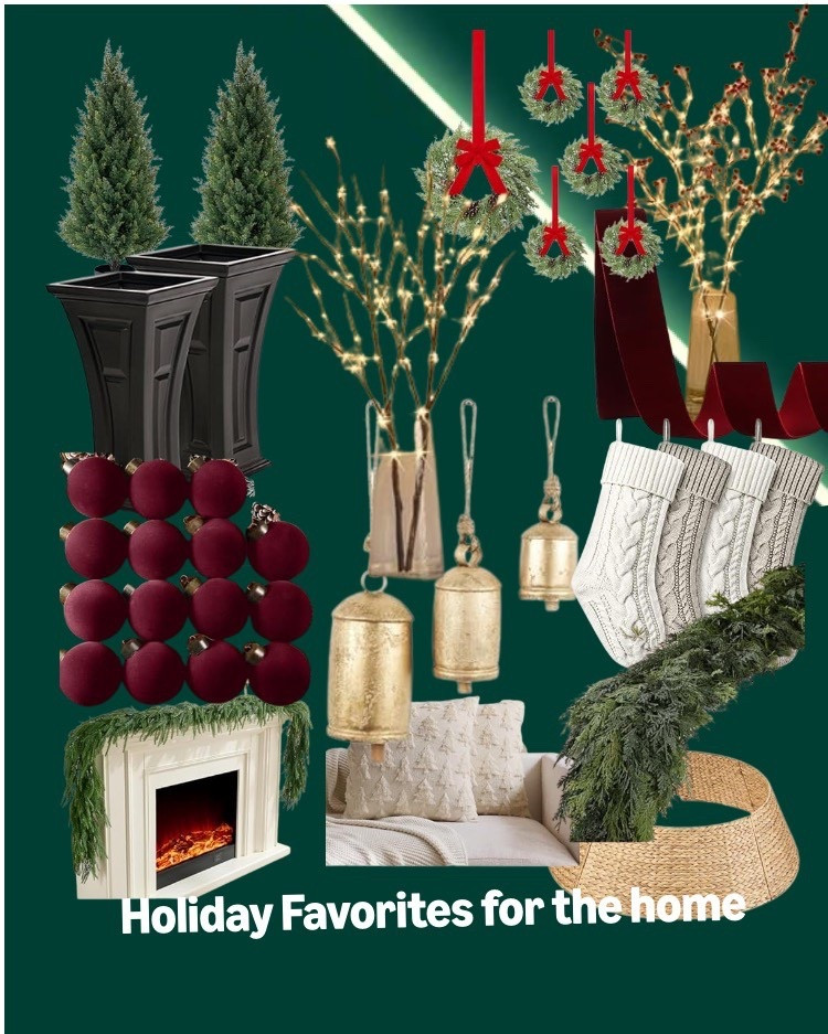 Holiday home decor on sale for Black Friday. 

#LTKCyberWeek #LTKHome #LTKSeasonal