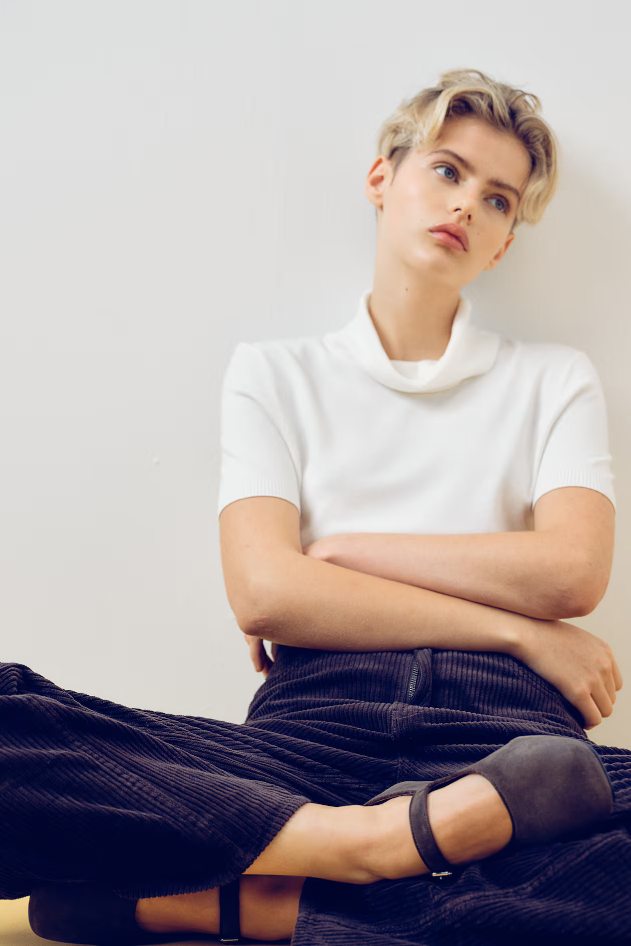 Fine-Knit Turtleneck Top | H&M (US + CA)