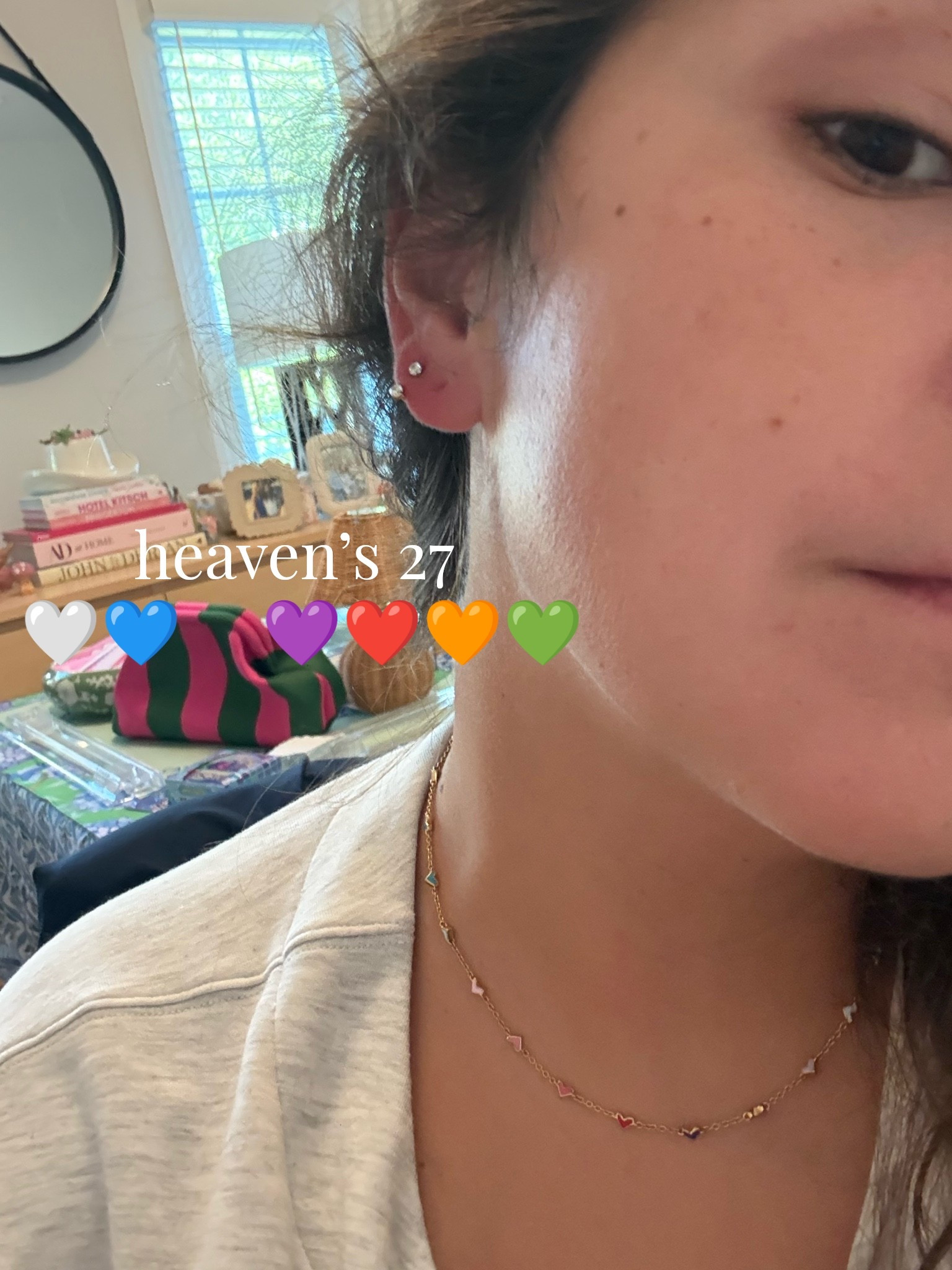 so incredibly special for Kendra Scott to honor Heaven’s 27 Foundation and the sweet girls that lost their lives at Camp Mystic in the horrific floods in the Texas Hill Country last year. 

As a Texan, that tragedy still hurts my heart. All proceeds from this necklace pour into the foundation.