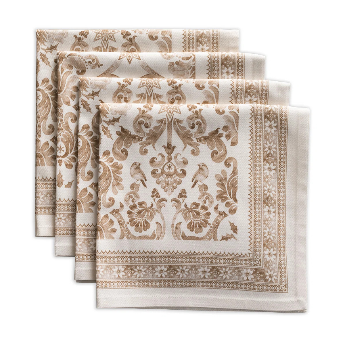 Damask Square Napkin (Set of 4) | Wayfair North America
