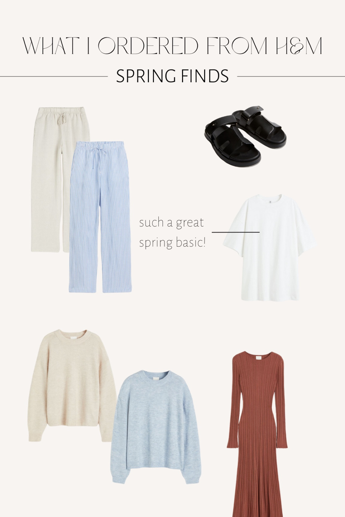 My little spring H&M haul! 

#LTKstyletip #LTKSeasonal #LTKSpringSale