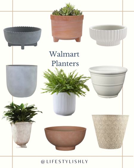 "🌿 Elevate your greenery game with these stunning Walmart planters! 

#LTKhome #LTKfindsunder100 #LTKfindsunder50