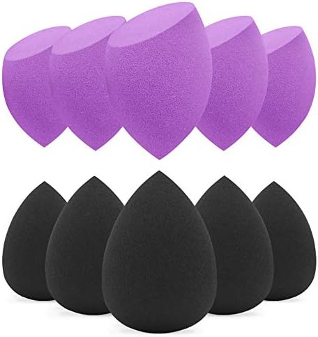 BEAKEY Makeup Sponge, 10 Pcs Latex-free and Vegan Beauty Sponge, Make up Sponge for Face Cream, L... | Amazon (US)