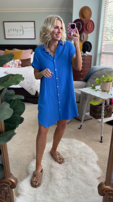 Memorial Day inspo at Target🇺🇸
The softest gauze button front dress runs relaxed—you can size down if you want. I’m wearing a small. ❤️🤍💙

#LTKFindsUnder50 #LTKSeasonal #LTKStyleTip