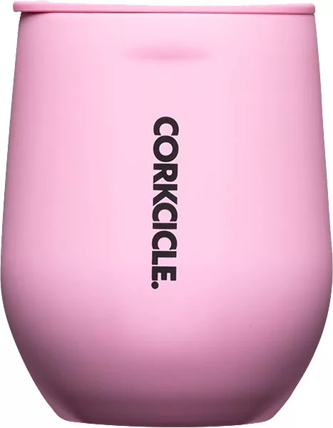 Corkcicle 12 oz. Stemless Wine Glass, Pink | Public Lands