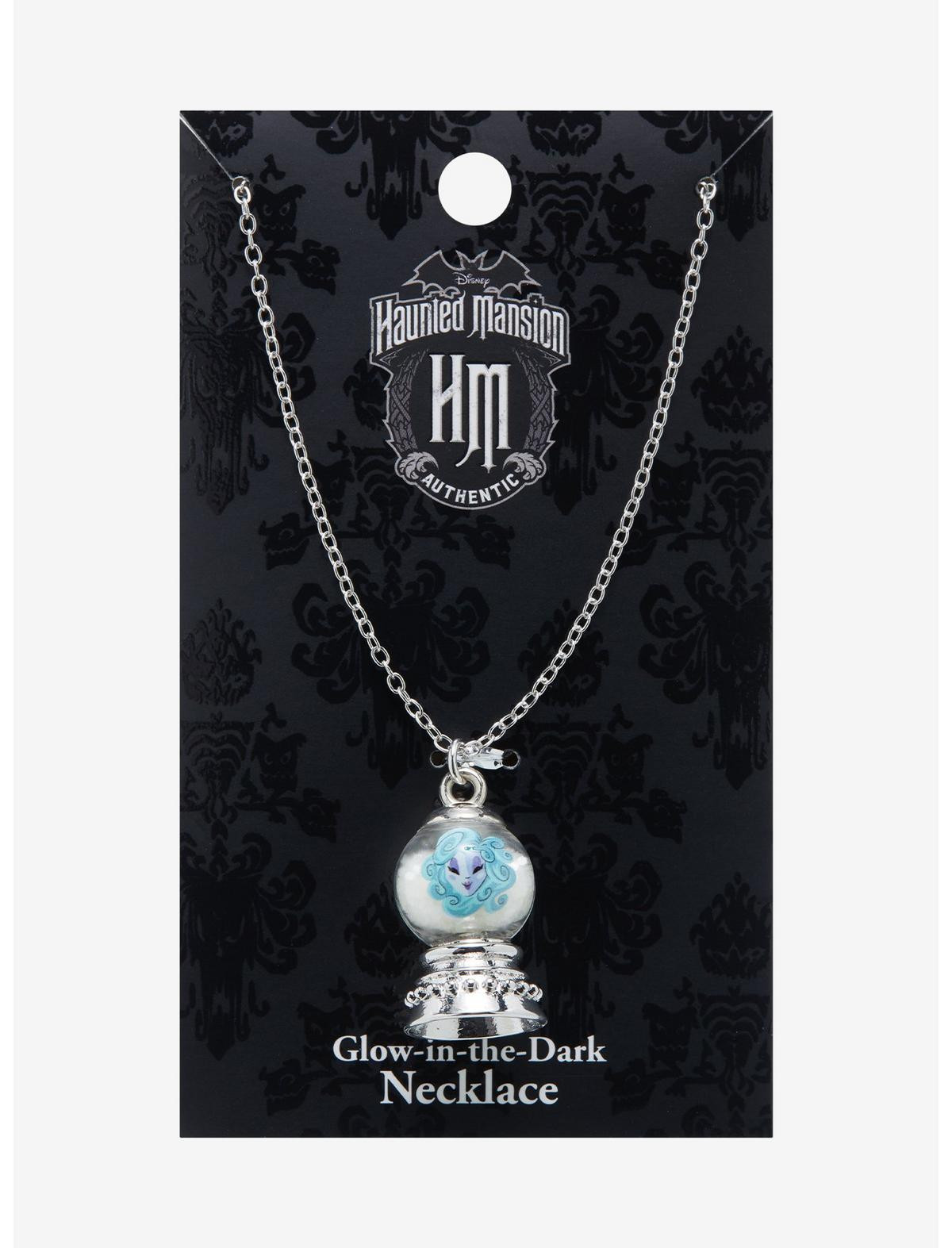 Disney The Haunted Mansion Madame Leota Glow-In-The-Dark Necklace | Hot Topic | Hot Topic