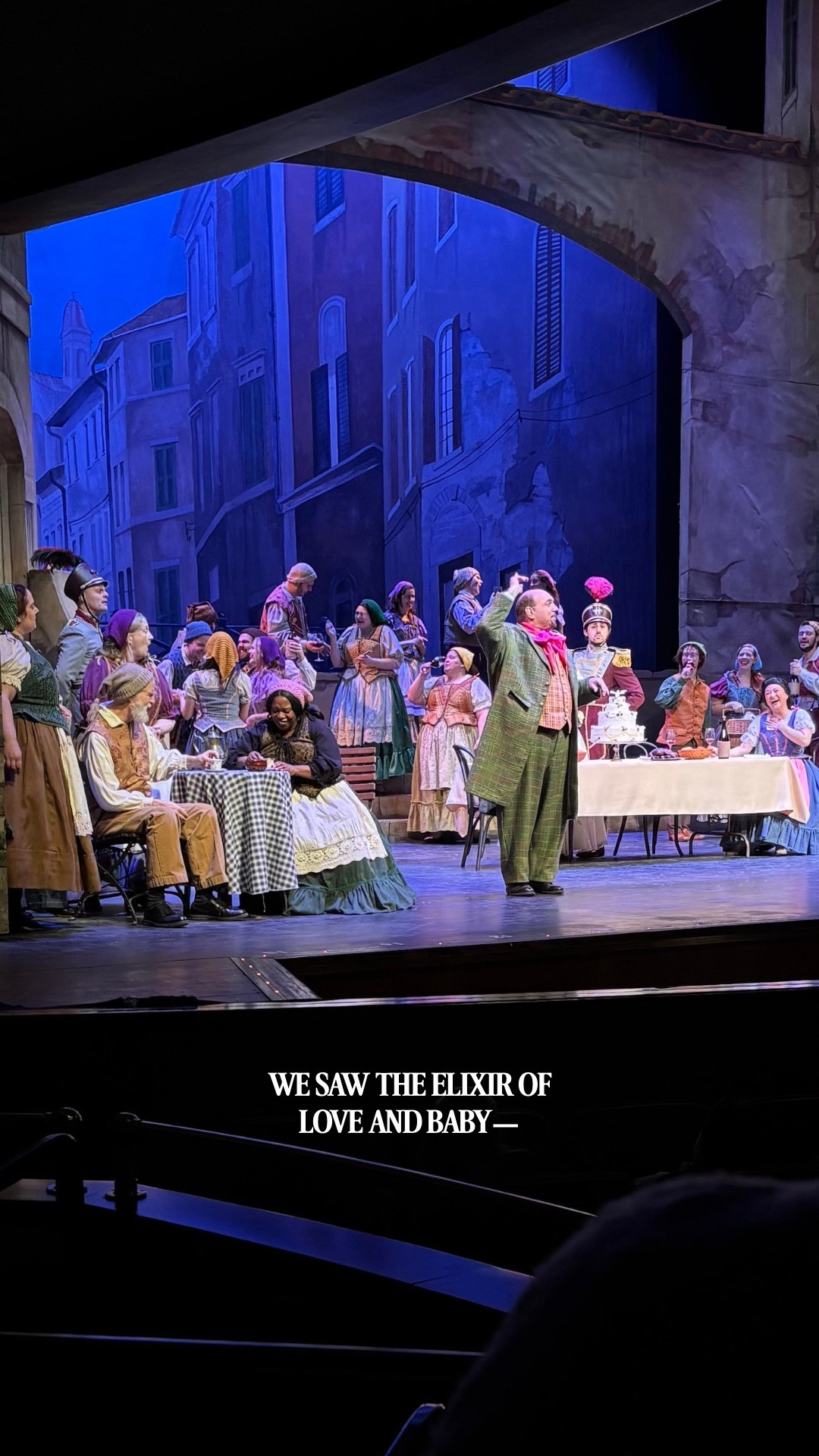 We saw the opera just a few weeks ago 🩷✨