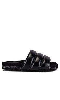 R0AM The Puffy Slide in Black from Revolve.com | Revolve Clothing (Global)